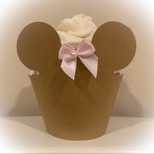 Custom Disney Minnie Mouse 12 Cupcake Wrappers